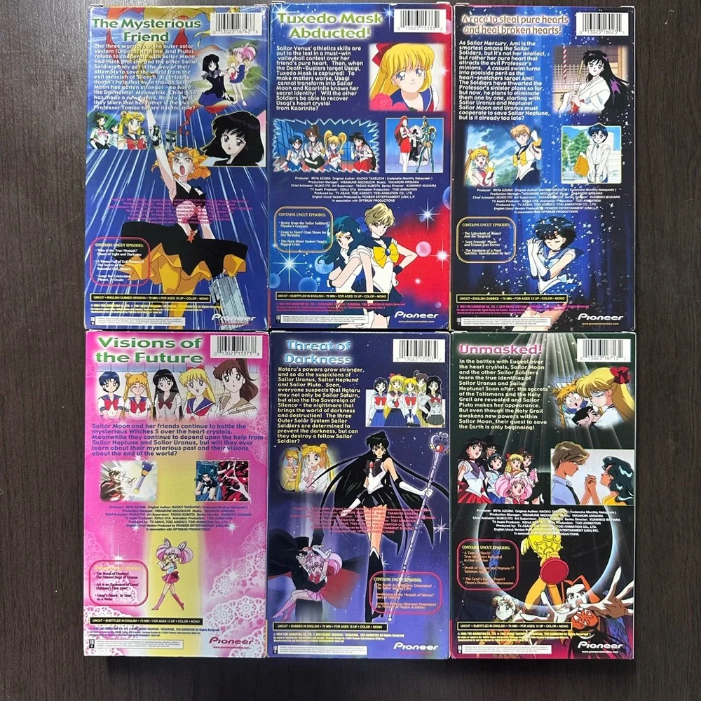 PIONEER Sailor Moon S VHS Collection - Multicolor - Picture 5 of 11